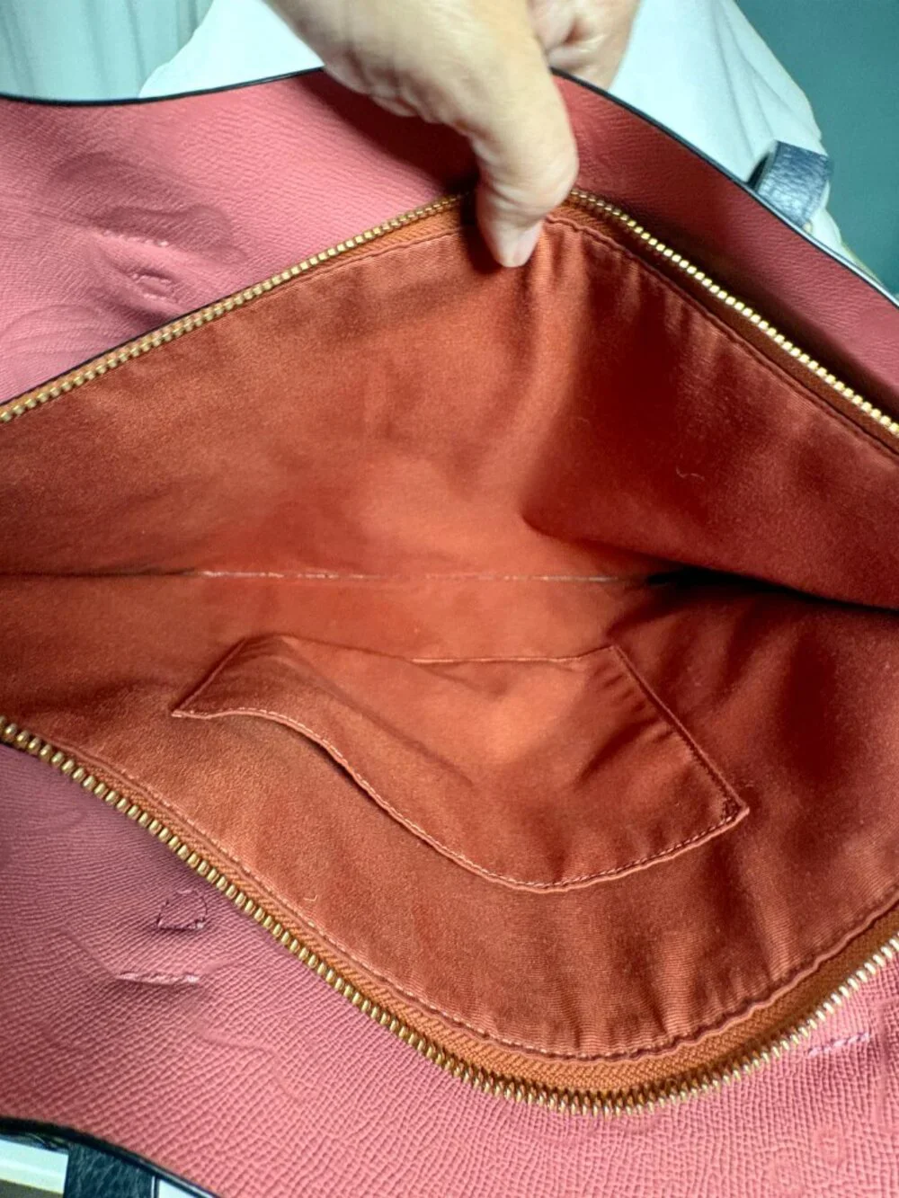 Coach Mollie Tote with Dreamy Land Floral Print and Bunny Lulu Charm - Picture 16 of 16